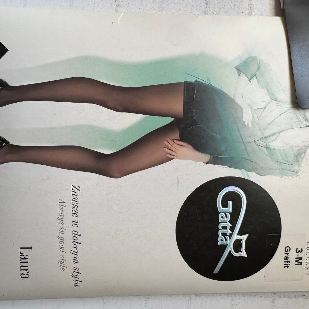 Gatta Laura 20den Classic Women Tights - COLOR - GRAFIT/ GRAY SIZE 3/M